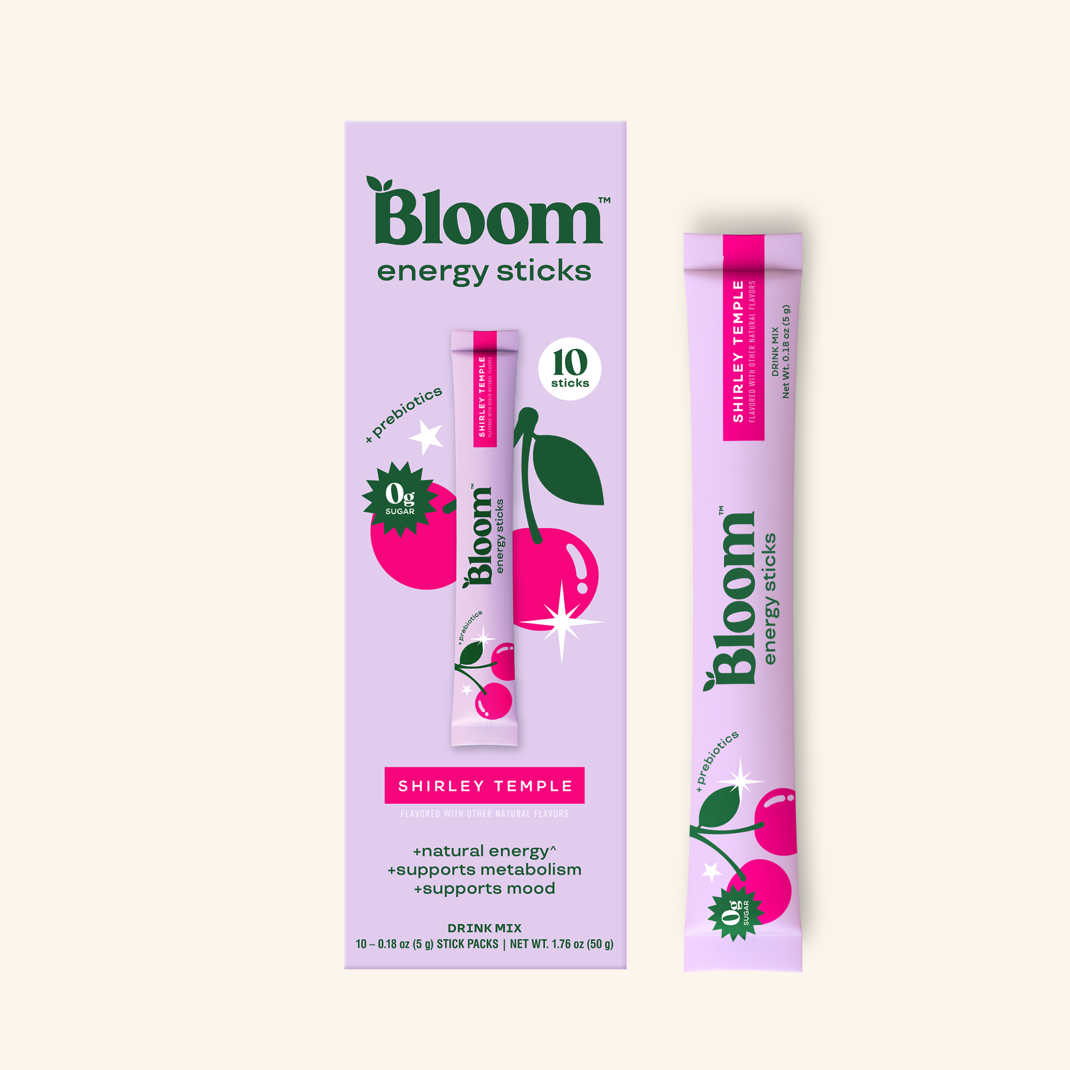 Bloom Energy Sticks — Shirley Temple